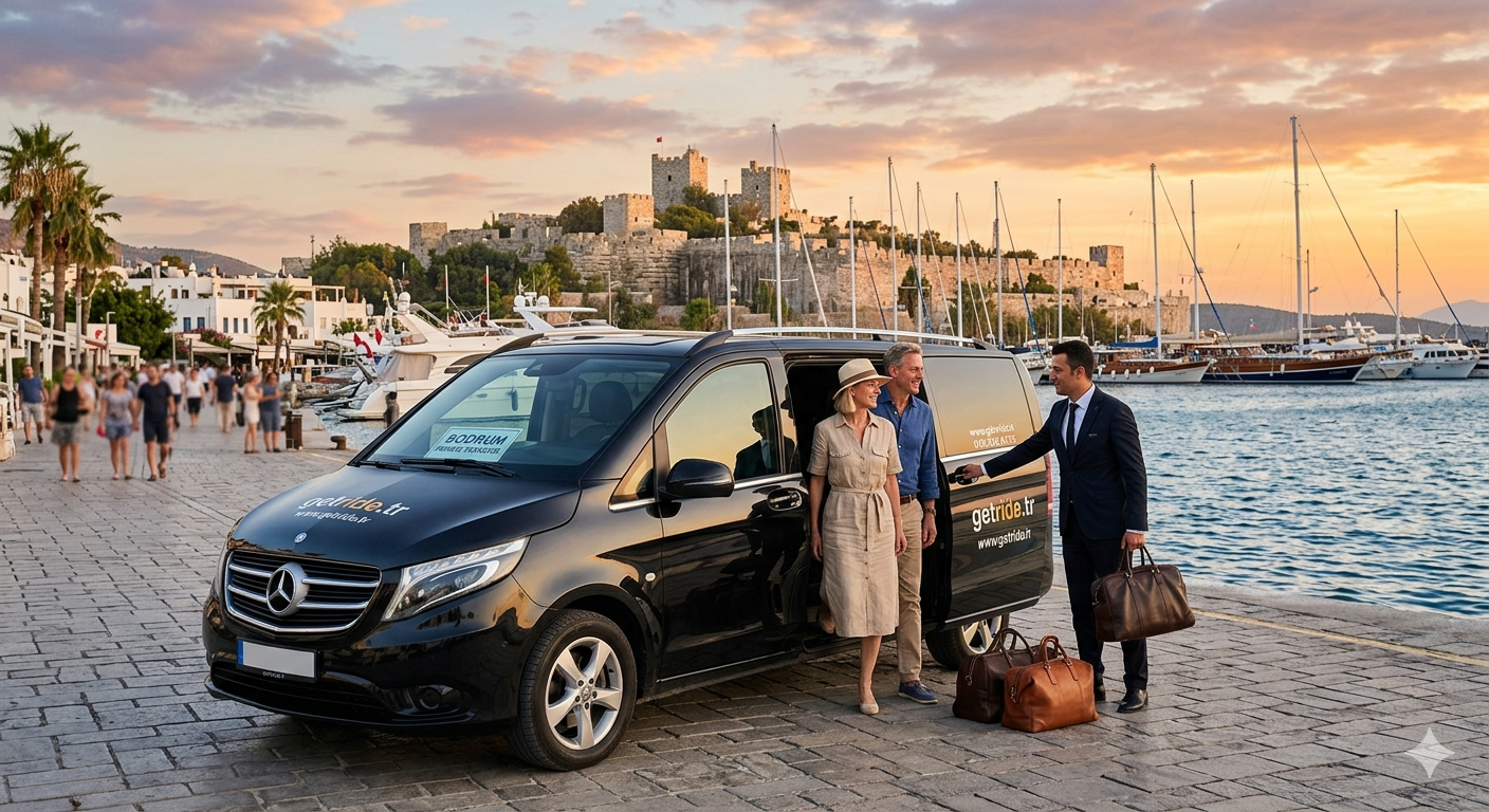 Bodrum Private Transfers – Luxury Chauffeur Service by getride.tr