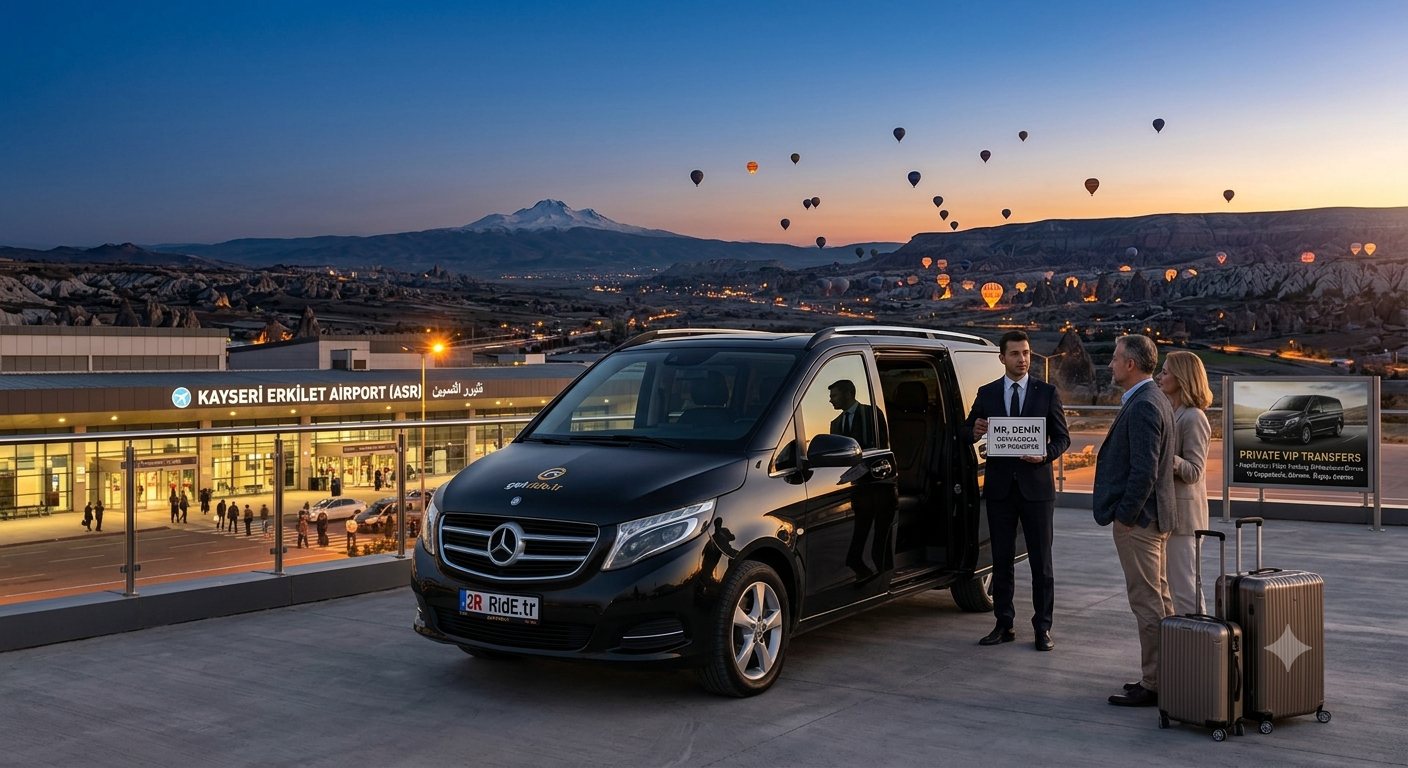 Kayseri Airport (ASR) Private VIP Transfers – Luxury Chauffeur Service by getride.tr