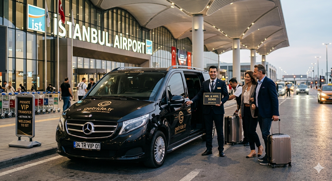 Istanbul Airport (IST) Private VIP Transfers – Luxury Chauffeur Service by getride.tr