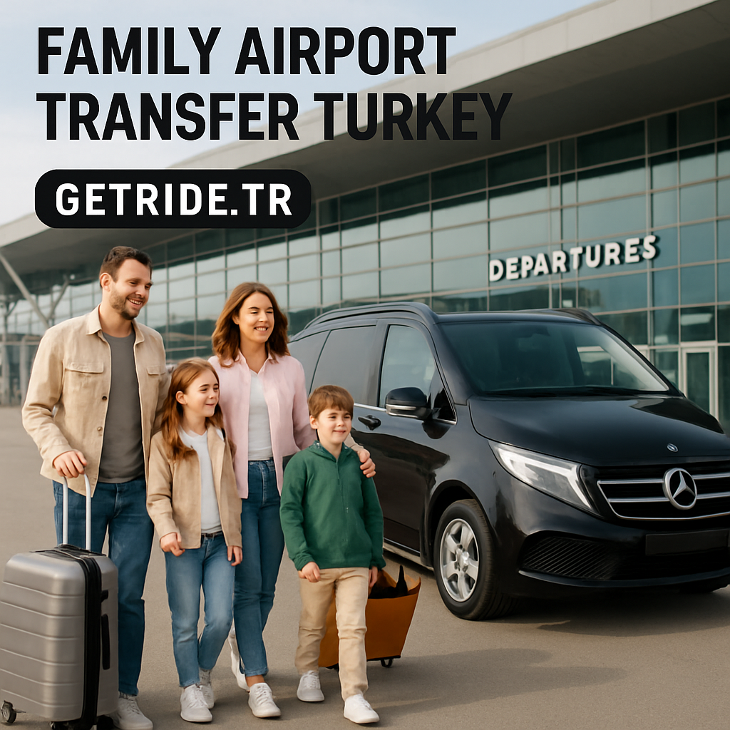 Family Airport Transfer in Turkey | Comfortable &amp; Private Rides with Getride.tr